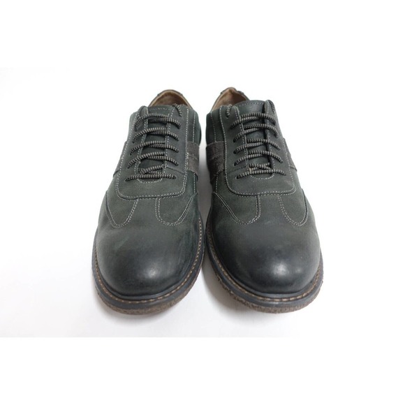 JOHNSTON & MURPHY Black Leather 11M-US/10UK/44EU Men Casual Oxfords main image 9